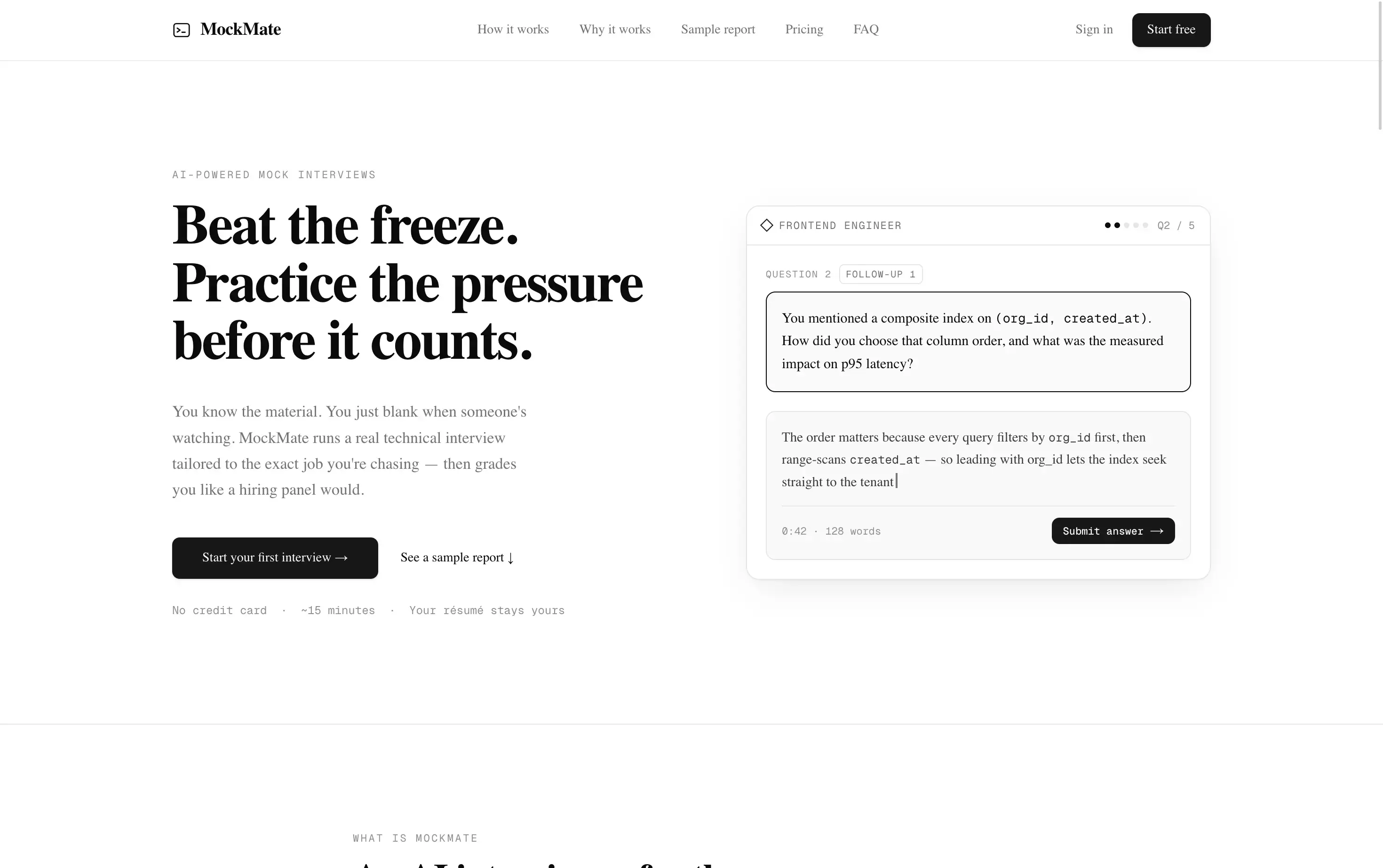 MockMate screenshot 1